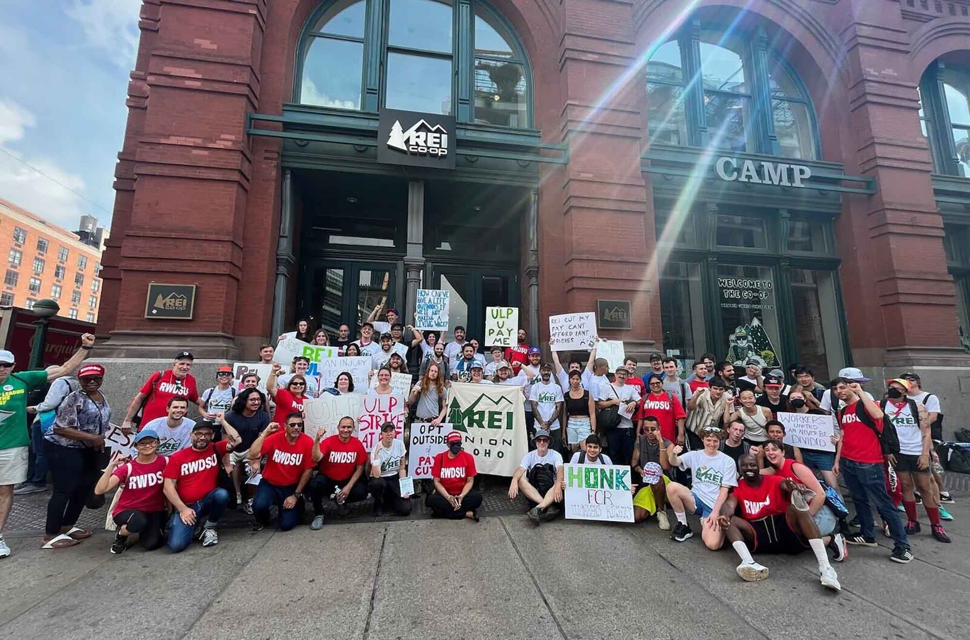 REI SoHo Workers Claim ‘Retaliatory’ Pay Cuts, Walk Out in Protest