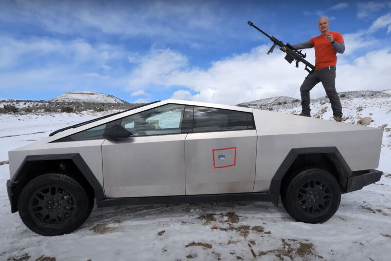 Is the Tesla Cybertruck Bulletproof? This YouTuber Put It to the Test