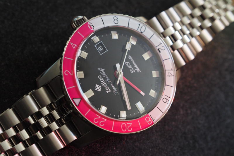 Three Time Zones, Four Hands: Zodiac Super Sea Wolf ‘GMT’ Review